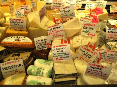 Canadian cheeses