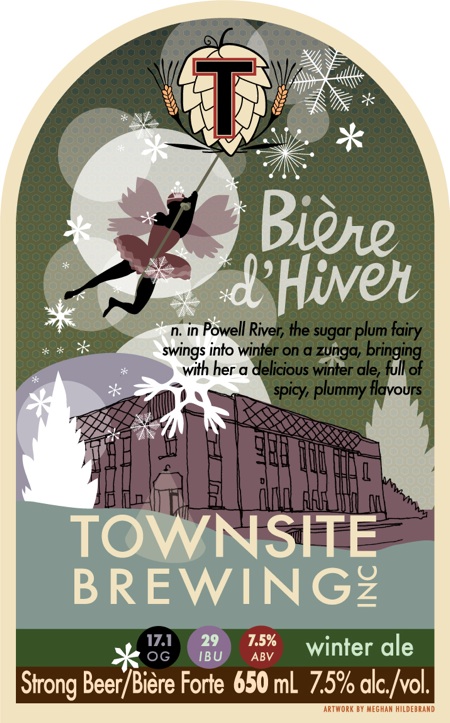 Townsite Brewing Biere d'hiver poster