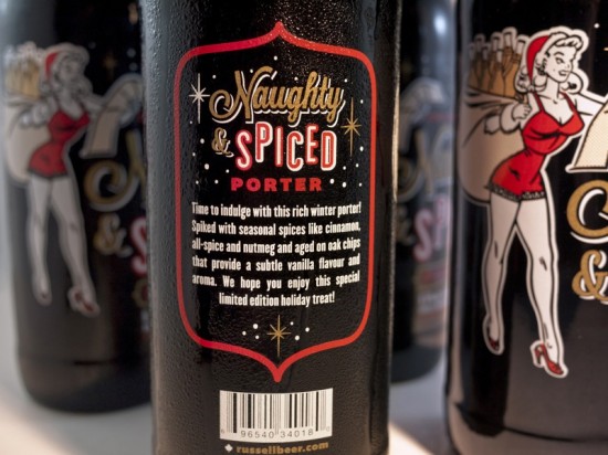 Naughty & Spiced Porter for B.C. Seasonal Beers 