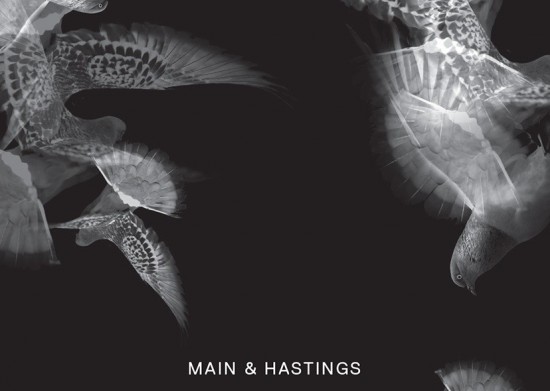Main & Hastings poster by Glasfurd & Walker for Intersections
