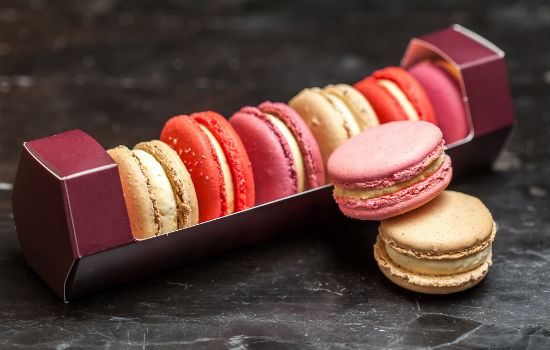 Macarons by Thierry including salted caramel and lychee. Photo credit: Thierry 