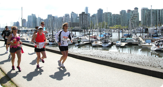 Photo courtesy of BMO Vancouver Marathon