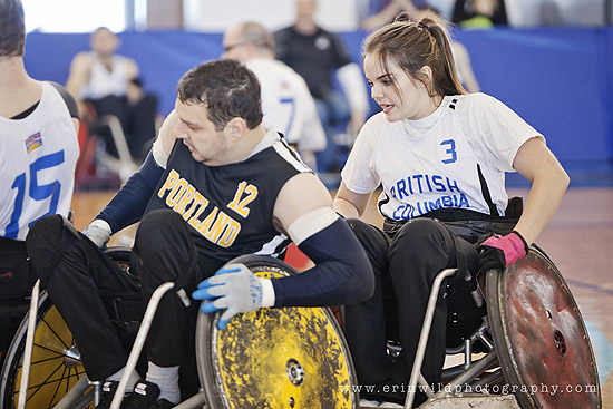 Jessica Kruger, Wheelchair Rugby Athlete & Ambassador | Photo: Erin Wild Photography