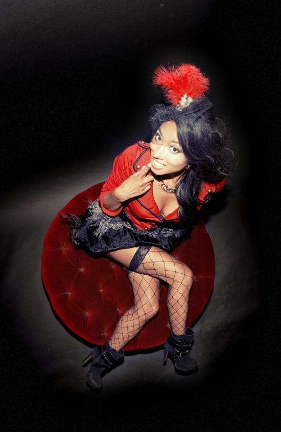 Donna Bennedicto performs with the High On Life Circus Friday Nov. 8 at Venue. Photo courtesy Blueprint Events.