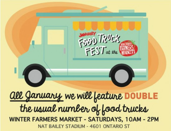 Winter Farmers Market Food Truck Fest | Things To Do In Vancouver This Weekend