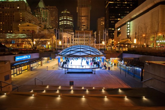 Robson Square Ice Skate | Things To Do In Vancouver This Weekend