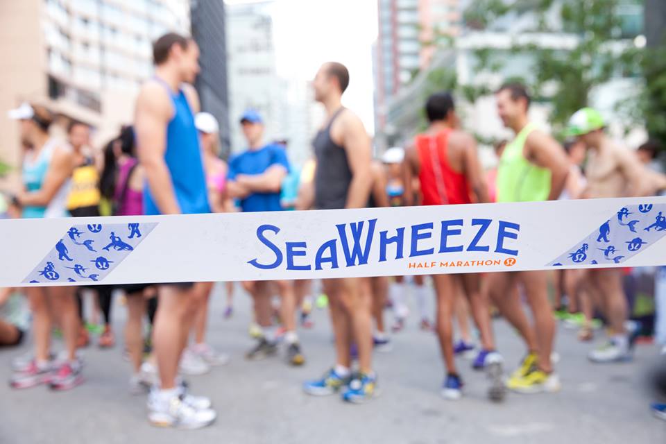 Random draw registration for the Seawheeze Lululemon Half Marathon