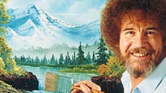 Bob Ross, the host of the PBS show The Joy of Painting, is the subject of a new art show opening tonight in Vancouver.