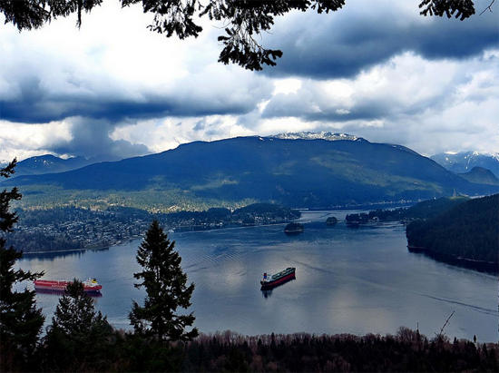 View of Deep Cove from Burnaby Mountain Park. Photo Credit: wynonna via Flickr