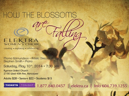 Elektra Women's Choir - How The Blossoms Are Falling | Things To Do In Vancouver This Weekend