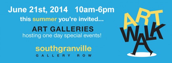 3rd Annual ArtWalk South Granville | Things To Do In Vancouver This Weekend