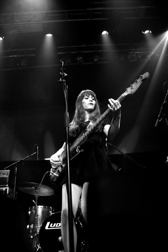 Jenny Lewis with Jenny and Johnny at Venue, Vancouver, May 29 2011. Anja Weber photo.