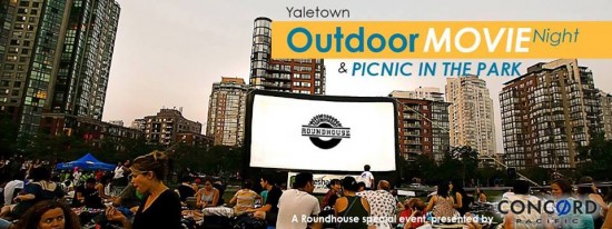 10th Annual Yaletown Outdoor Movie & Picnic In The Park | Things To Do In Vancouver This Weekend