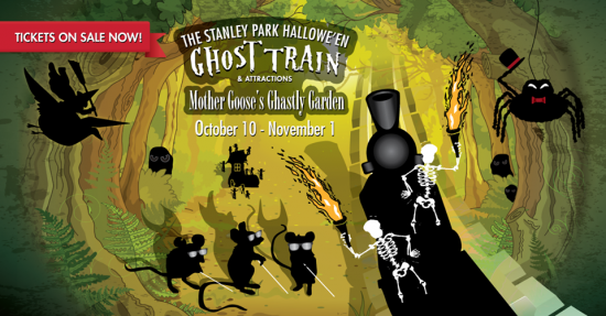 Ghost Train in Stanley Park | Things To Do In Vancouver This Weekend