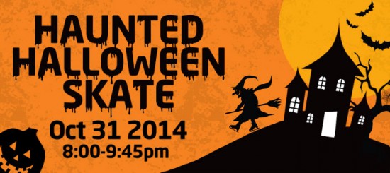 Haunted Halloween Skate at Richmond Olympic Oval | Things To Do In Vancouver This Weekend