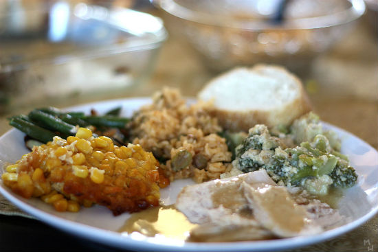 Thanksgiving dinner | Marcus Quigmire, Wikimedia Commons photo.