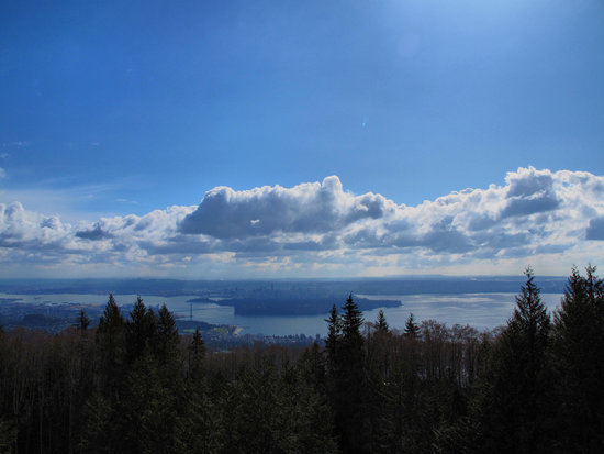 A view from Cypress Mountain Lookout || Photo Credit: Flickr/KeepitSurreal or Kyle Pearce.