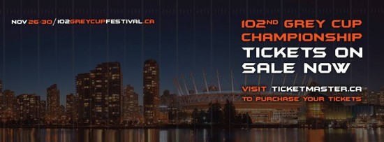 102nd Grey Cup Festival | Things To Do In Vancouver This Weekend