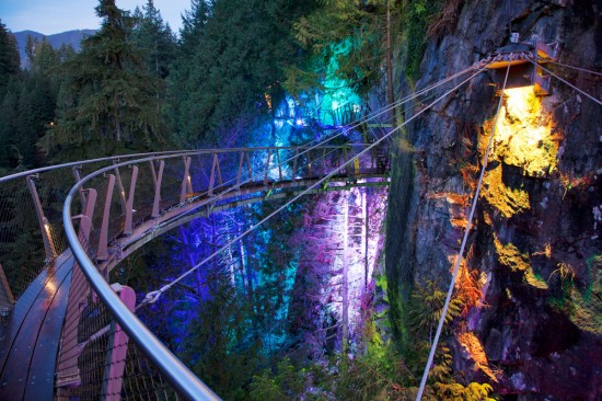 Canyon Lights at Capilano Suspension Bridge | Things To Do In Vancouver This Weekend