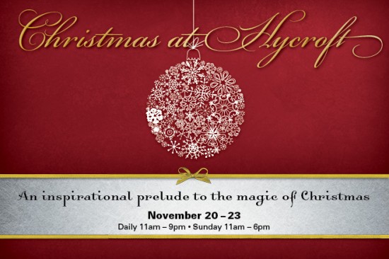Christmas at Hycroft | Things To Do In Vancouver This Weekend
