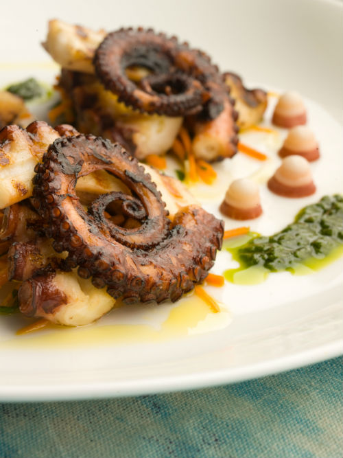Blue Water Cafe grilled octopus | Photo credit John Sherlock