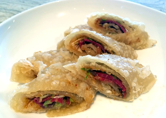 Best Five-Spice Beef Wrapped in a Chinese Pancake, Shanghai Morning Restaurant