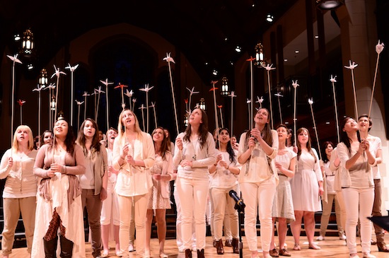 The Coastal Youth Sound Choir will perform as part of Indiekör at the Vogue Theatre Sunday night. 