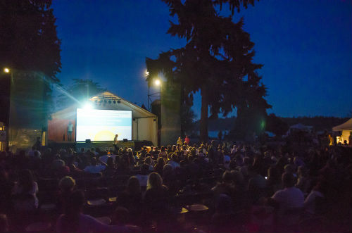 Cinema In the Park | Photo courtesy Harmony Arts Festival