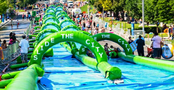 1,000-foot-long massive water slide coming to North Vancouver this weekend - Inside Vancouver