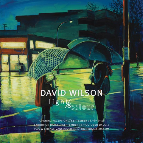 DAVID WILSON Light and Colour evite