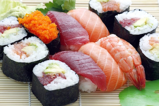 Sushi photo sourced from Pixabay