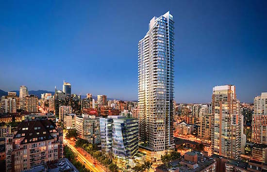 The new Burrard Place tower under construction in Vancouver has no 4th, 13th, 14th, 24th, 34th, 44th or 54th floors. 