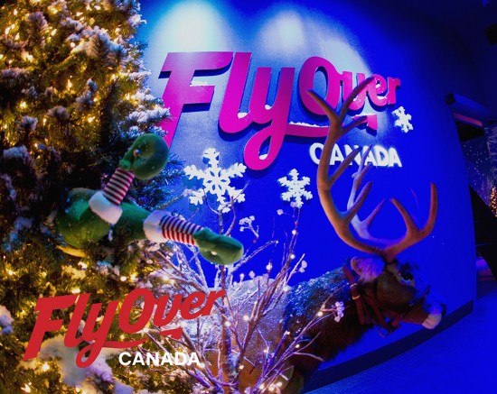Christmas at FlyOver Canada