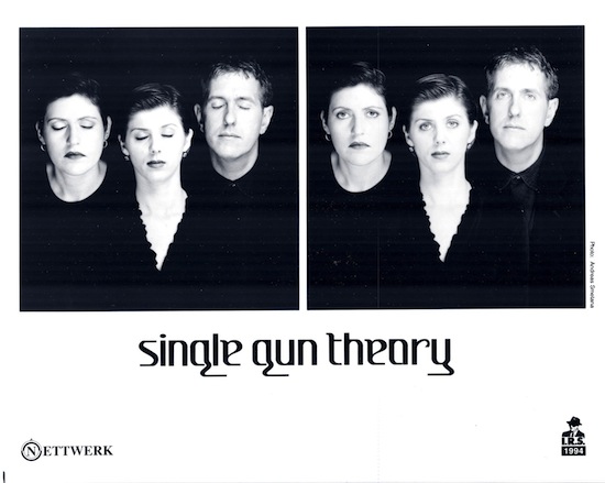 A publicity photo of Single Gun Theory.
