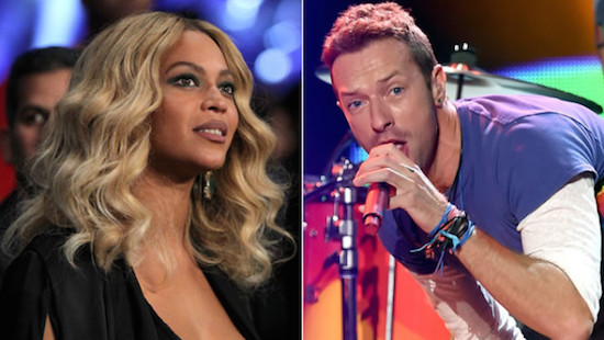 The Rio Theatre was kind enough to put together this mashup of Super Bowl 50 half-time performers Beyoncé Knowles and Chris Martin of Coldplay. 