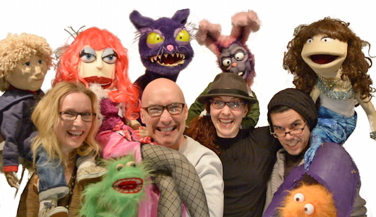 Cassady, Morris Chapdelaine, Tara Travis and Dusty Hagerüd have joined forces to create the Vancouver International Puppet Festival. ￼