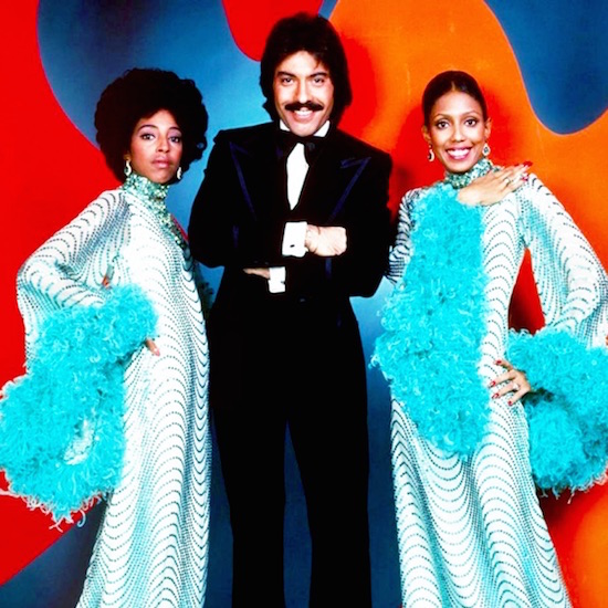 Tony Orlando and Dawn from their 1970s heyday.
