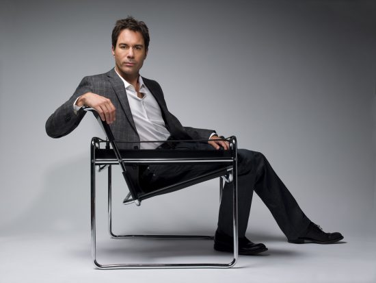 Eric McCormack goes sci-fi in the new series Travelers. 