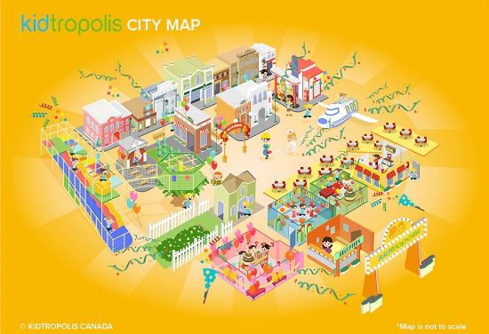 Kidtropolis City Map