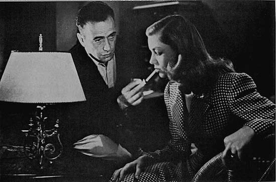 Bogart and Bacall in The Big Sleep. 