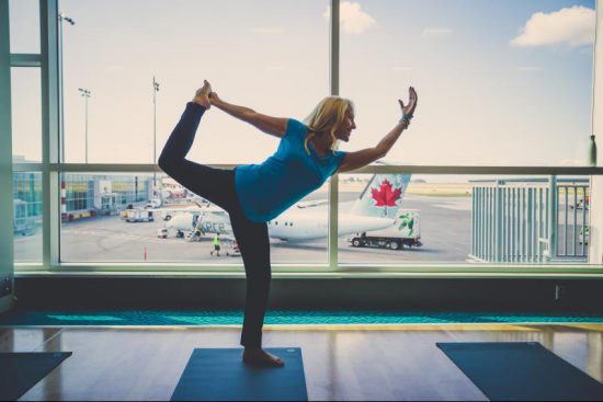 yoga at yvr airport