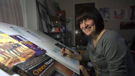 Cartoonist/graphic novelist Faith Erin Hicks is one of this year's guests at Word Vancouver. 