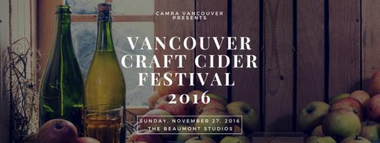 craft cider festival vancouver 2016