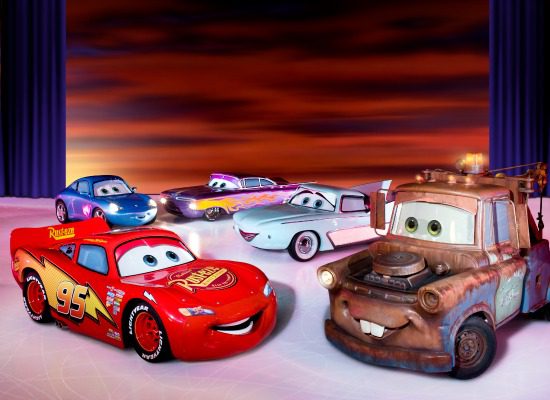 The characters from Cars | Photo: Disney on Ice