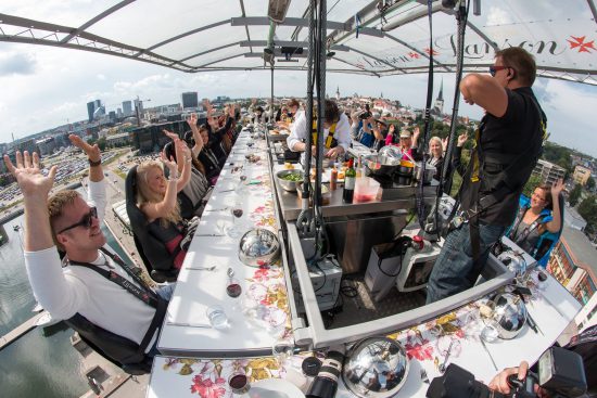 dinner in the sky vancouver 2018