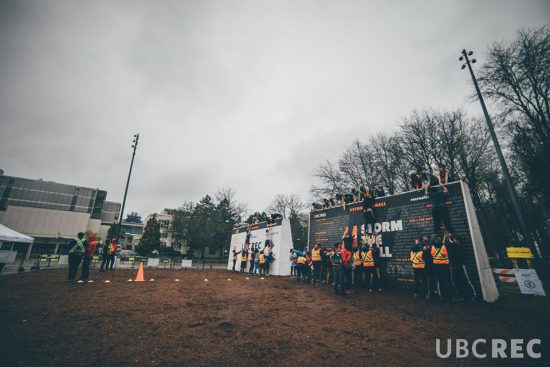 storm the wall 2018 UBC