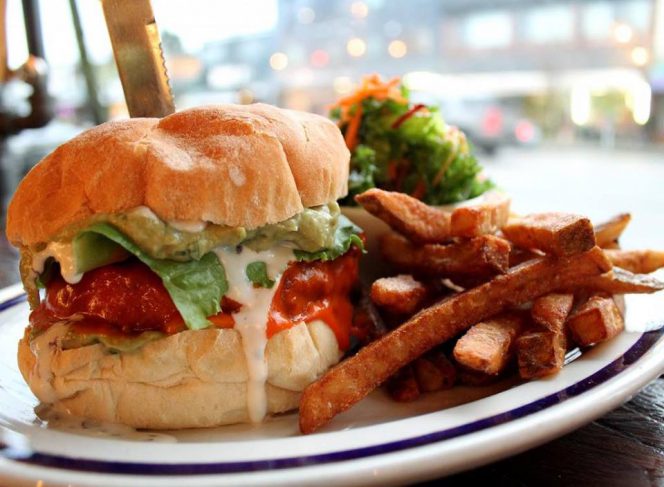 vegan burger Vancouver MeeT
