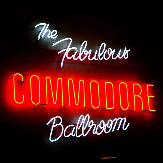 Backstage at The Commodore