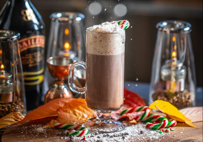 festive hot chocolate