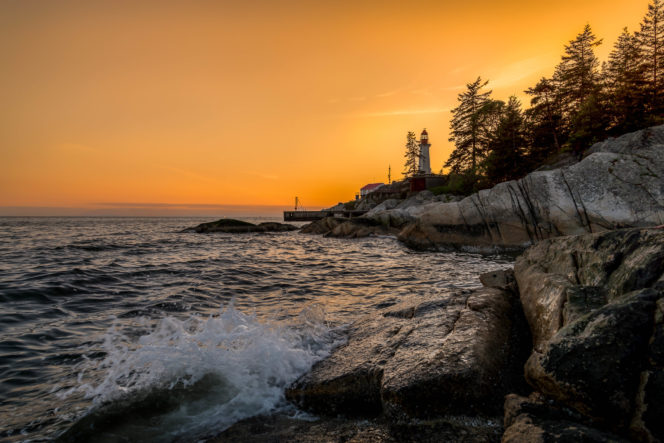 Lighthouse Park in West Vancouver, BC